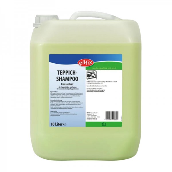 Carpet Shampoo 10l Eilfix sampon covoare si mochete Carpet Shampoo 10l Eilfix sampon covoare si mochete